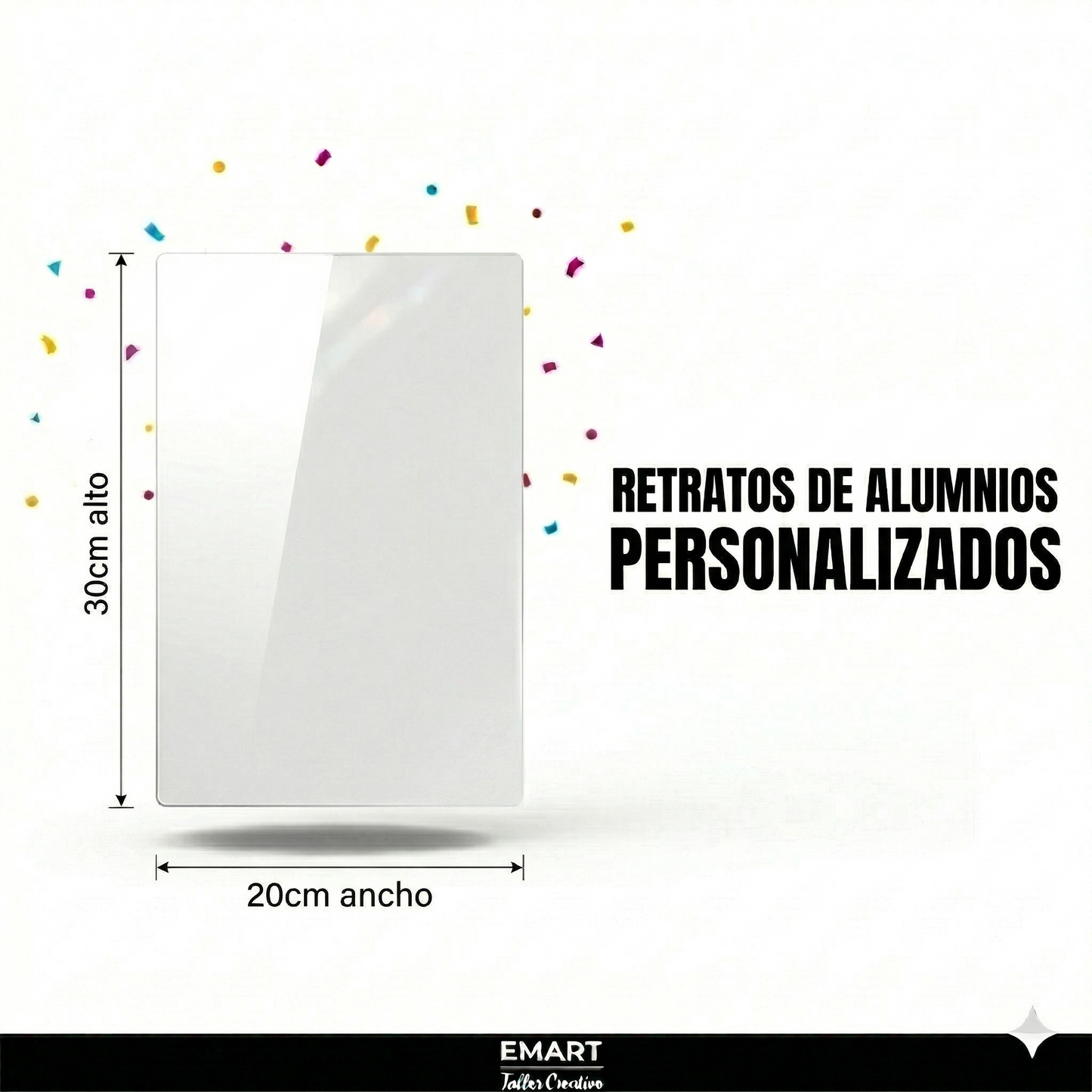 Retrato de Aluminio Personalizado