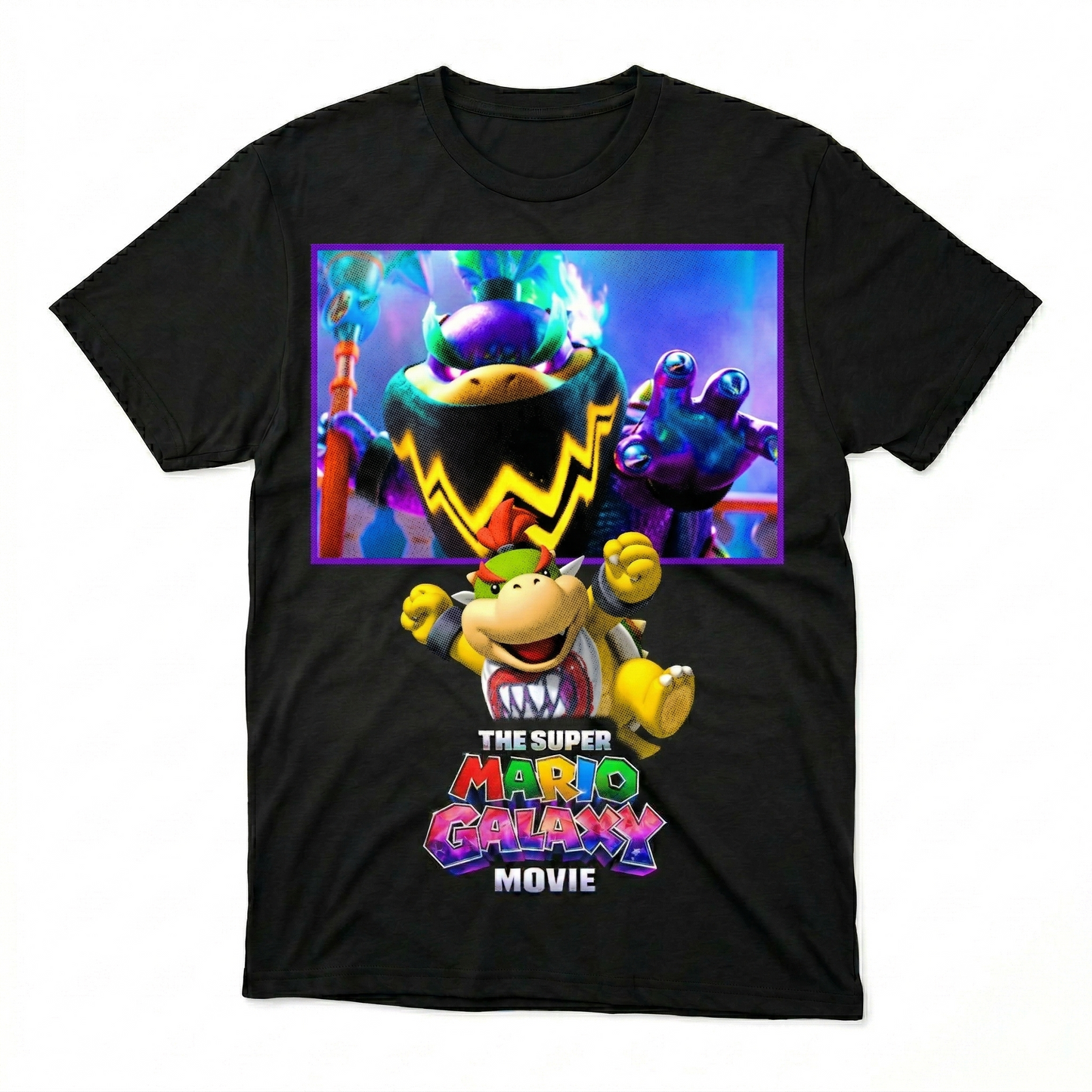 Playera Unisex Personalizada Bowser Jr. 2 - Color Negra